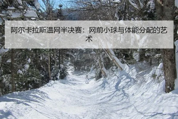 阿尔卡拉斯温网半决赛：网前小球与体能分配的艺术